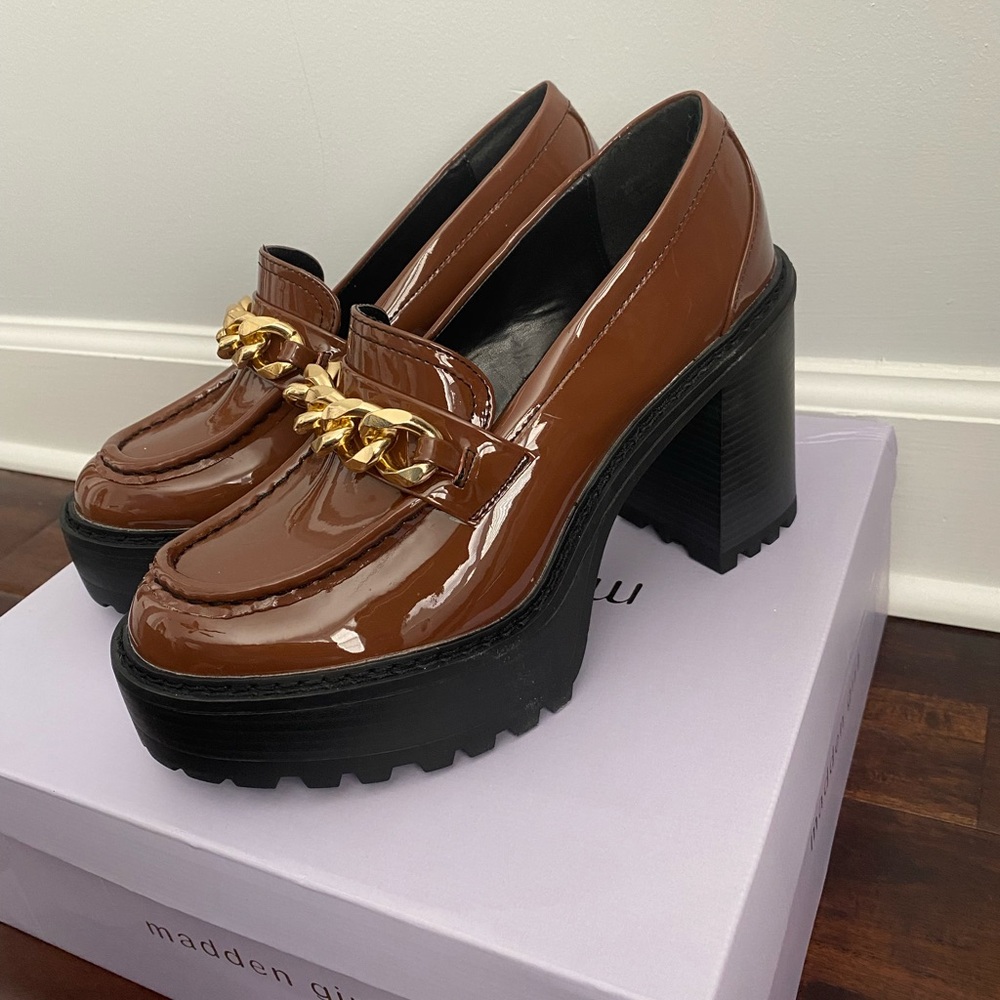 New MADDEN GIRL Heeled Loafers